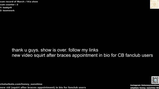 honey_sunshine Chaturbate 29-03-2024 Females