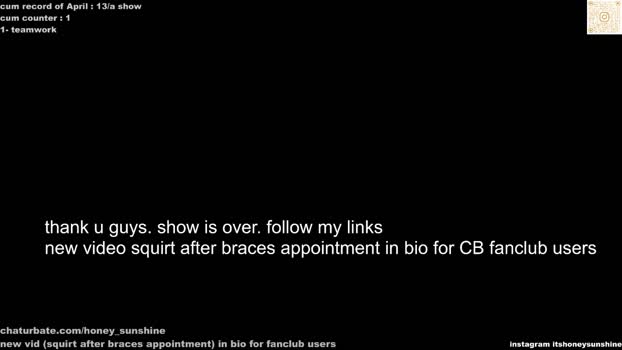 honey_sunshine Chaturbate 25-04-2024 Females