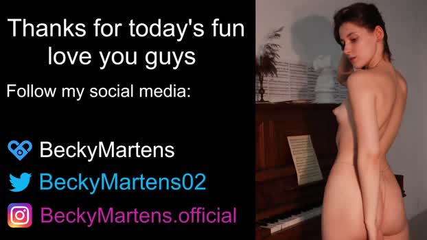 beckymartens Chaturbate 01-05-2024 Females