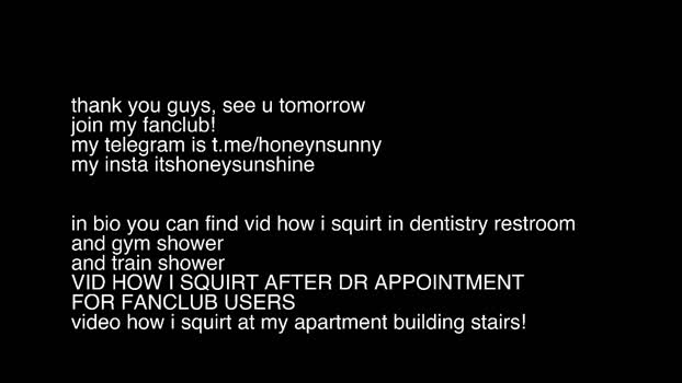 honey_sunshine cute Webcam SHOW @ Chaturbate 30-10-2024