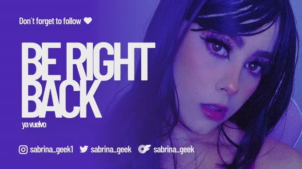 sabrina_geek big Webcam SHOW @ Chaturbate 30-10-2024