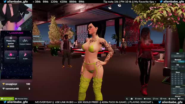 alienbabe_gfe lickpussy Webcam SHOW @ Chaturbate 07-11-2024