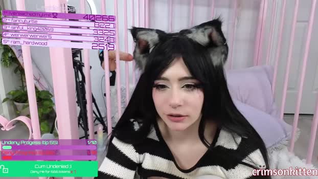 crimsonkitten big Webcam SHOW @ Chaturbate 03-01-2025