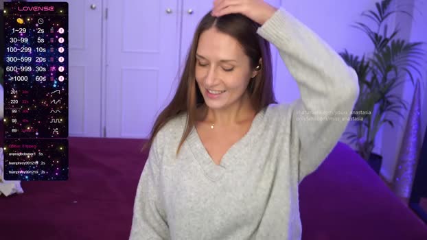 yours_anastasia yummy Webcam SHOW @ Chaturbate 08-01-2025