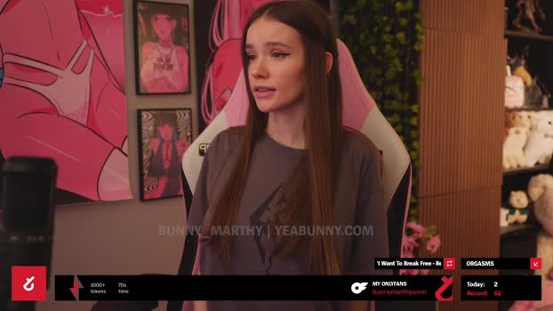bunny_marthy Naked Webcam SHOW @ Chaturbate 10-01-2025