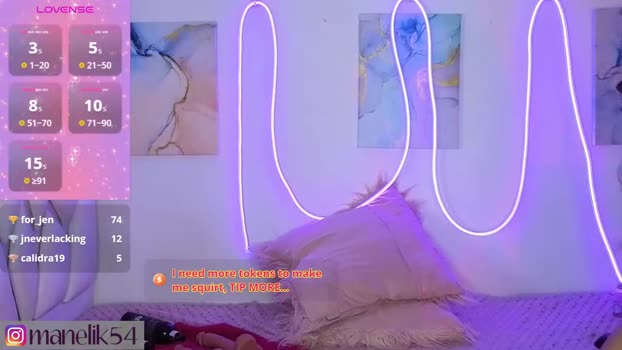 manesummers lush Webcam SHOW @ Chaturbate 13-01-2025