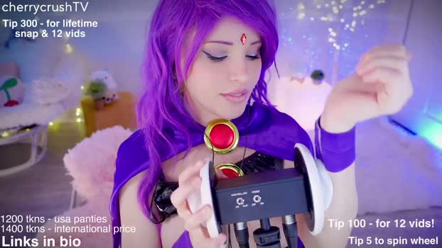 cherrycrush wet Webcam SHOW @ Chaturbate 23-01-2025