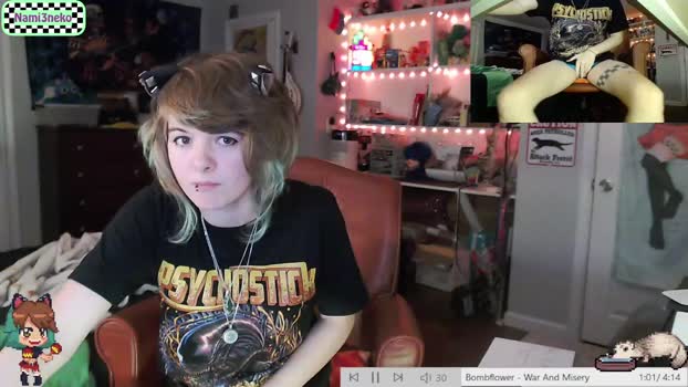 nami3neko kiss Webcam SHOW @ Chaturbate 30-01-2025
