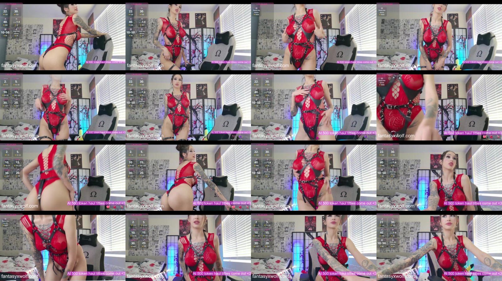 fantasyxwolf legs Webcam SHOW @ Chaturbate 31-01-2025