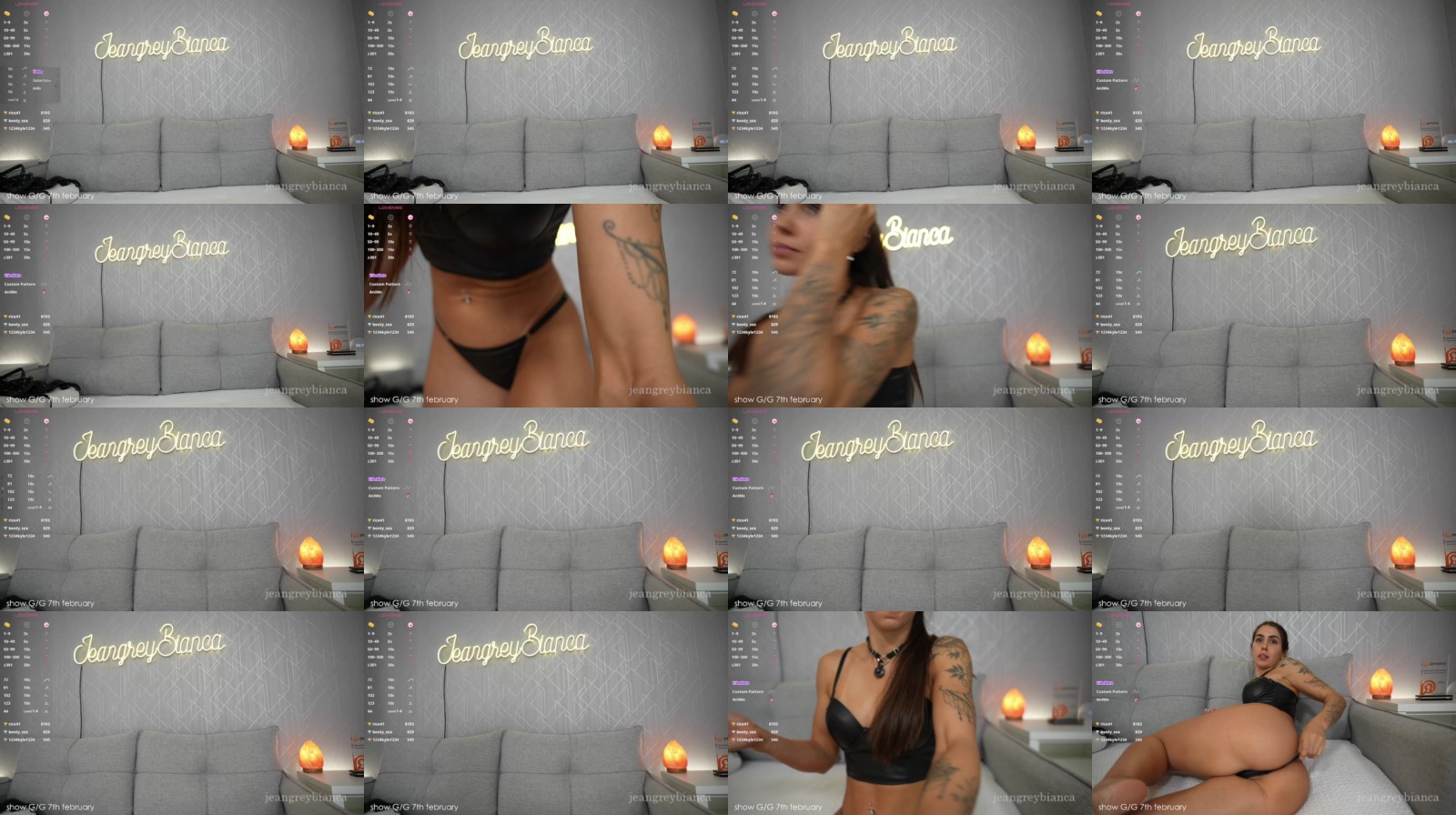jeangreybianca toys Webcam SHOW @ Chaturbate 06-02-2025