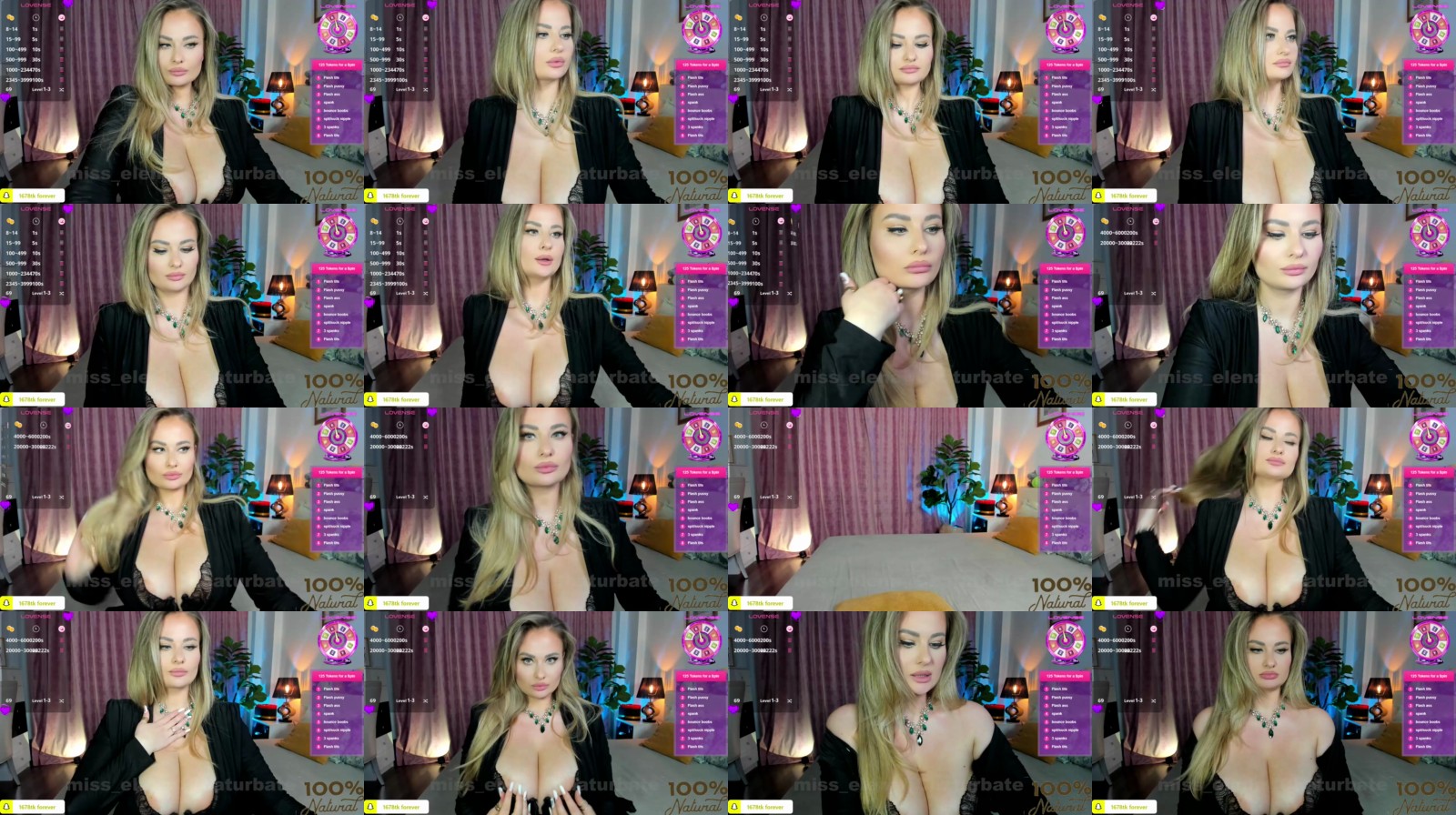 miss_elena strip Webcam SHOW @ Chaturbate 08-02-2025
