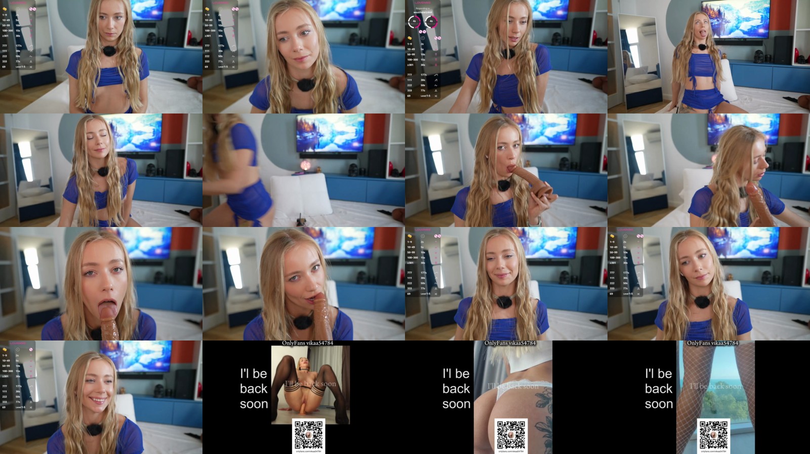 vika54784 bigcock Webcam SHOW @ Chaturbate 15-02-2025