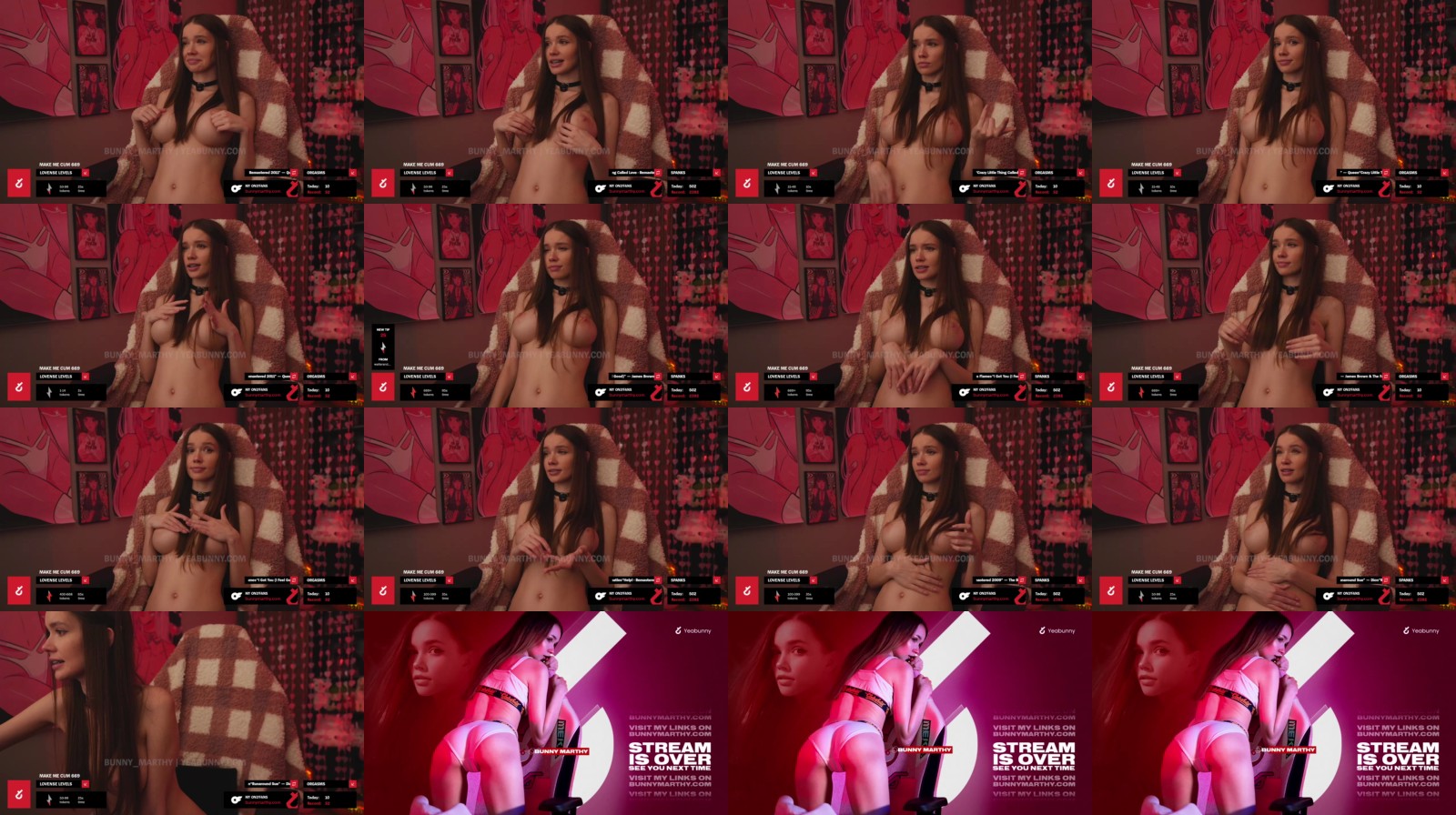 bunny_marthy playtime Webcam SHOW @ Chaturbate 16-02-2025