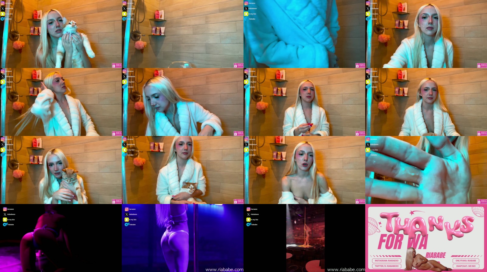 riababe beautiful Webcam SHOW @ Chaturbate 17-02-2025