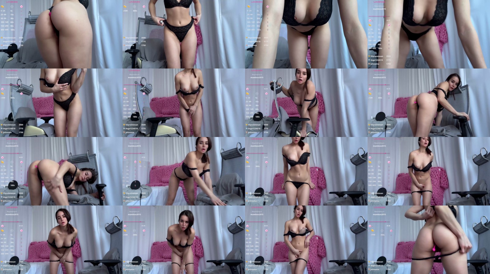tqla horny Webcam SHOW @ Chaturbate 17-02-2025