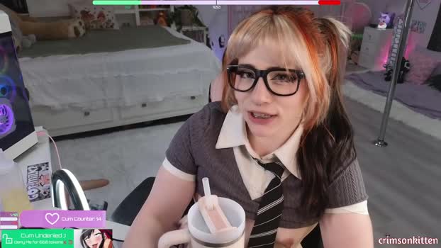 crimsonkitten horny Webcam SHOW @ Chaturbate 03-03-2025
