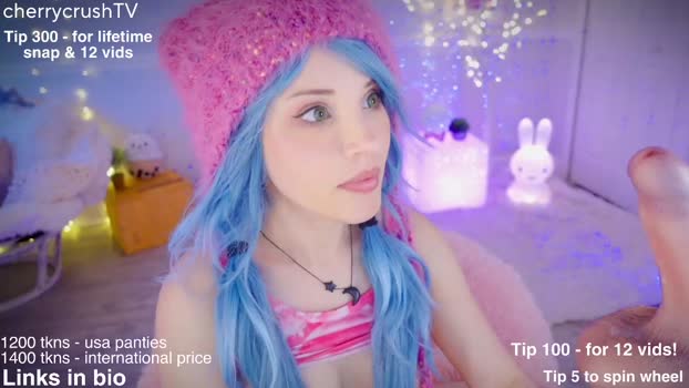 cherrycrush toys Webcam SHOW @ Chaturbate 04-03-2025