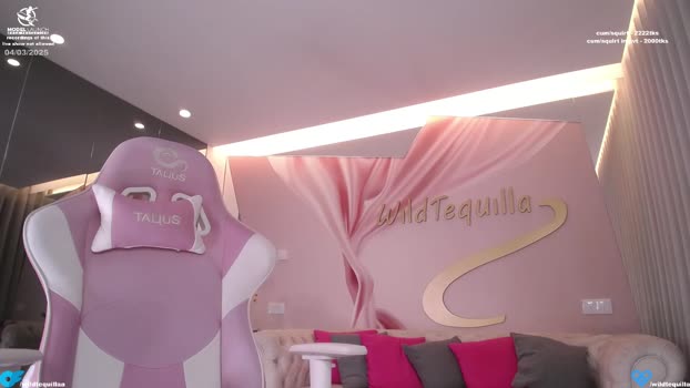 wildtequilla beautiful Webcam SHOW @ Chaturbate 04-03-2025