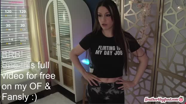 heatherbby toy Webcam SHOW @ Chaturbate 26-05-2025