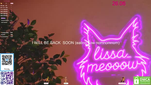 lissa_meooow Nude Webcam SHOW @ Chaturbate 26-06-2025