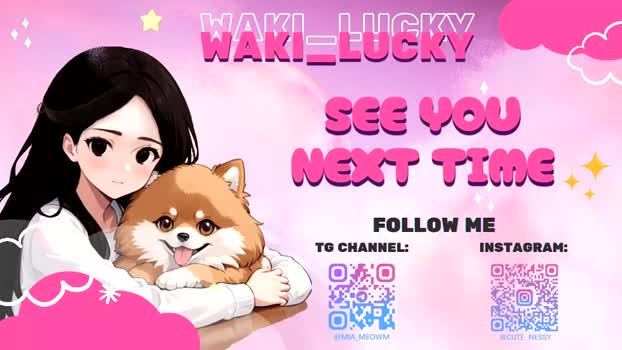 waki_lucky fuckhard Webcam SHOW @ Chaturbate 30-08-2025