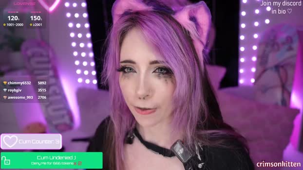 crimsonkitten sex Webcam SHOW @ Chaturbate 13-09-2025