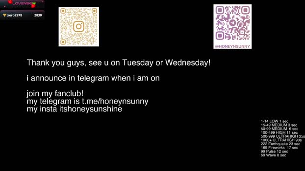 honey_sunshine cute Webcam SHOW @ Chaturbate 04-10-2025