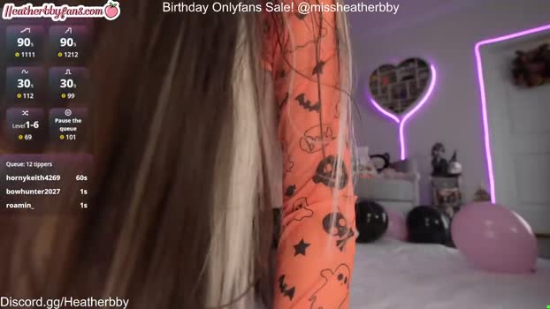 heatherbby playtime Webcam SHOW @ Chaturbate 19-10-2025