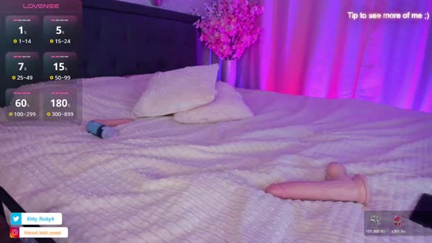 kitty_ricky kiss Webcam SHOW @ Chaturbate 21-10-2025