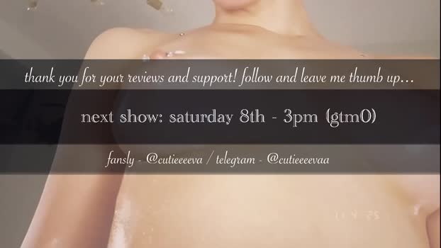cutieeeeva tits Webcam SHOW @ Chaturbate 07-11-2025