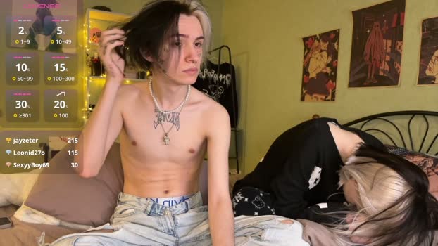 veryraretwins striptease Webcam SHOW @ Chaturbate 17-11-2025