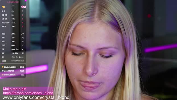 crystal_blond love Webcam SHOW @ Chaturbate 27-11-2025