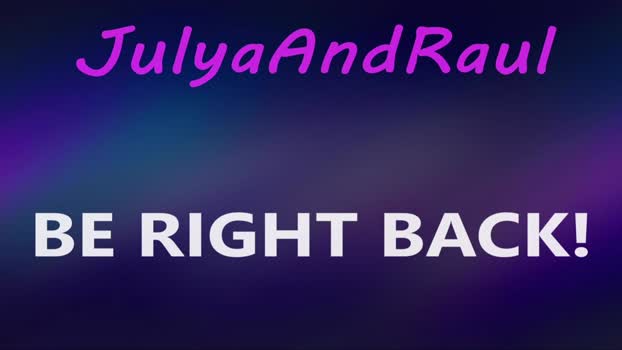 julyaandraul ass Webcam SHOW @ Chaturbate 02-12-2025