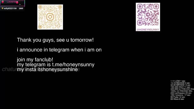 honey_sunshine lickpussy Webcam SHOW @ Chaturbate 25-12-2025
