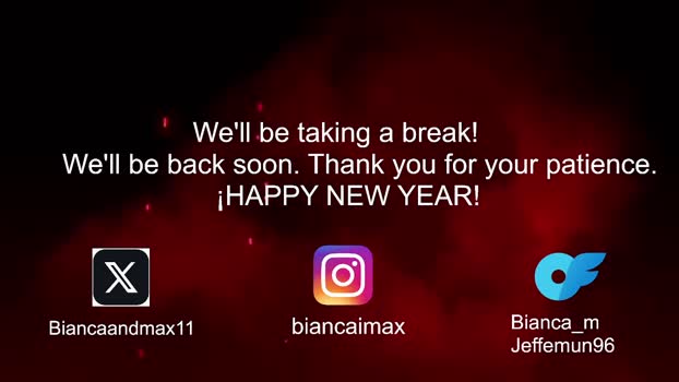 bianca_and_maxwell kiss Webcam SHOW @ Chaturbate 31-12-2025