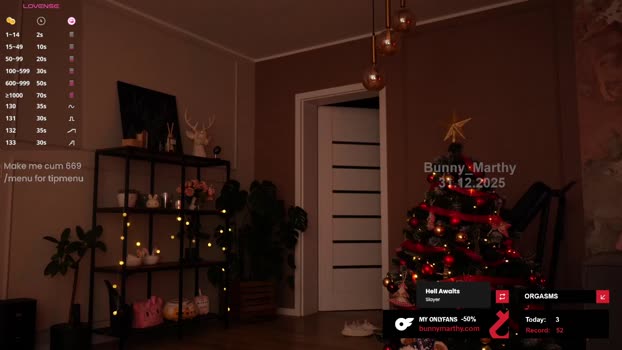 bunny_marthy Wet Webcam SHOW @ Chaturbate 31-12-2025