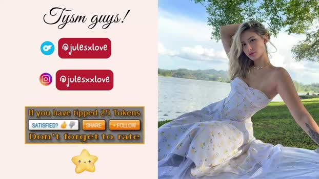 julesxdann fuckass Webcam SHOW @ Chaturbate 06-01-2026
