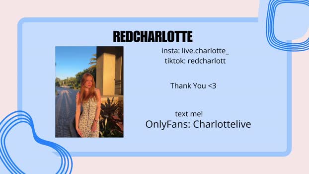 redcharlotte beauty Webcam SHOW @ Chaturbate 09-01-2026