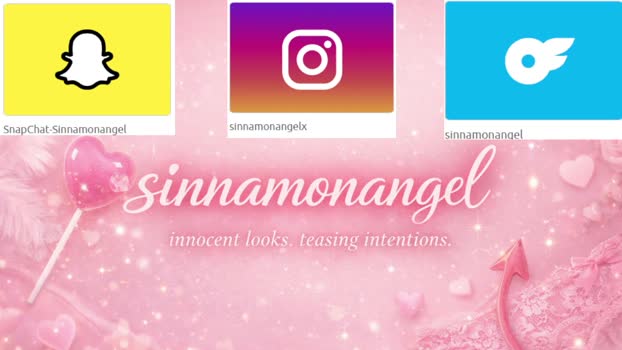 sinnamonangel lick Webcam SHOW @ Chaturbate 10-01-2026