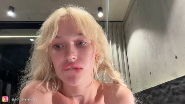 golden_alinee bj-dildo Webcam SHOW @ Chaturbate 10-01-2026