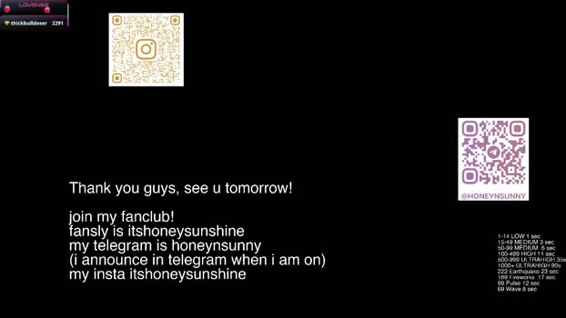 honey_sunshine XXX Webcam SHOW @ Chaturbate 22-01-2026