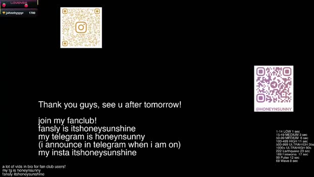 honey_sunshine fuckpussy Webcam SHOW @ Chaturbate 27-01-2026