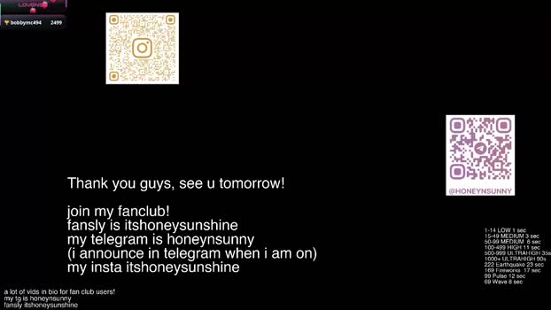 honey_sunshine sex Webcam SHOW @ Chaturbate 29-01-2026