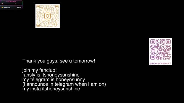 honey_sunshine wank Webcam SHOW @ Chaturbate 12-02-2026