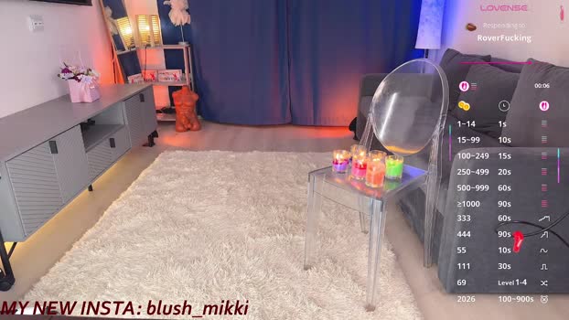 blush_mikki analsex Webcam SHOW @ Chaturbate 14-02-2026