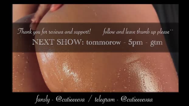 cutieeeeva lovense Webcam SHOW @ Chaturbate 14-02-2026