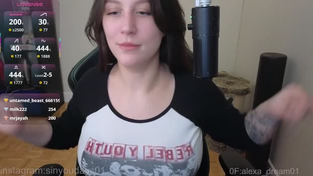 alexa_dream boobs Webcam SHOW @ Chaturbate 18-02-2026