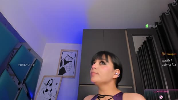 aprilpalmers Nude Webcam SHOW @ Chaturbate 20-02-2026