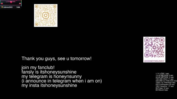 honey_sunshine kinky Webcam SHOW @ Chaturbate 19-02-2026