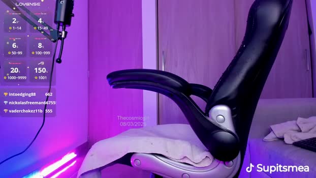 thecosmicgirl natural Webcam SHOW @ Chaturbate 08-03-2026